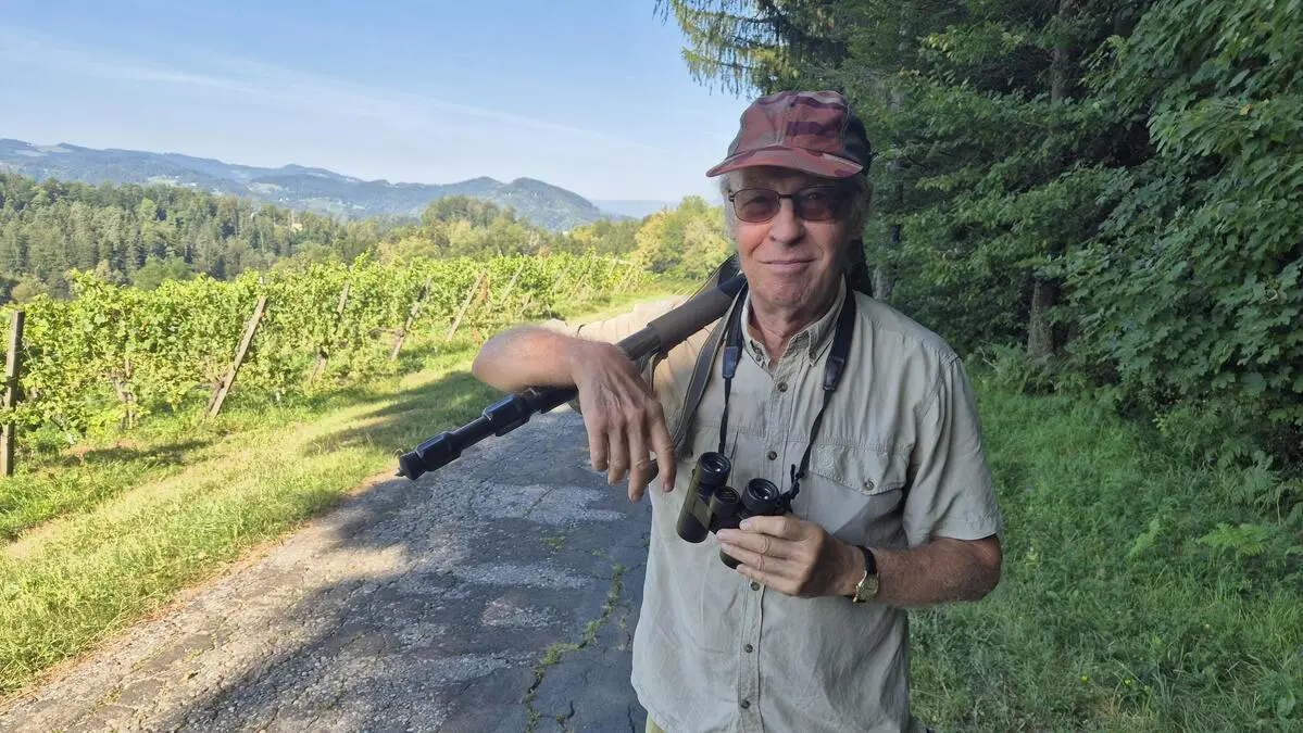 Naturfotograf Herbert Bödendorfer interessiert sich seit seiner Kindheit für Vögel