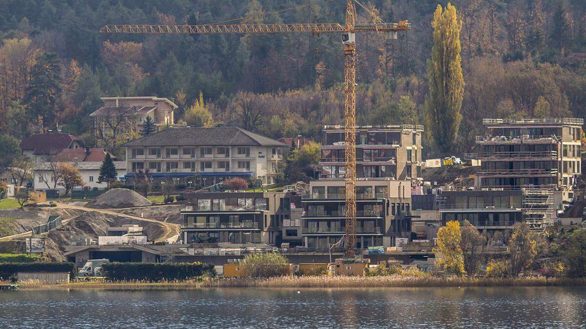 Der Bau-Boom um den See wurde weniger – aufgehört hat er aber noch nicht