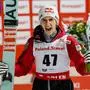 WISLA,POLAND,07.DEC.24 - NORDIC SKIING, SKI JUMPING - FIS World Cup, large hill, men. Image shows the rejoicing ofe Daniel Tschofenig (AUT).
Photo: GEPA pictures/ Wrofoto/ Piotr Hawalej - ATTENTION - POLAND OUT - NO USAGE RIGHTS FOR POLISH CLIENTS