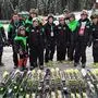 Ein Teil des alpinen Teams, das bei den Pre-Games sehr erfolgreich abgeschnitten hat