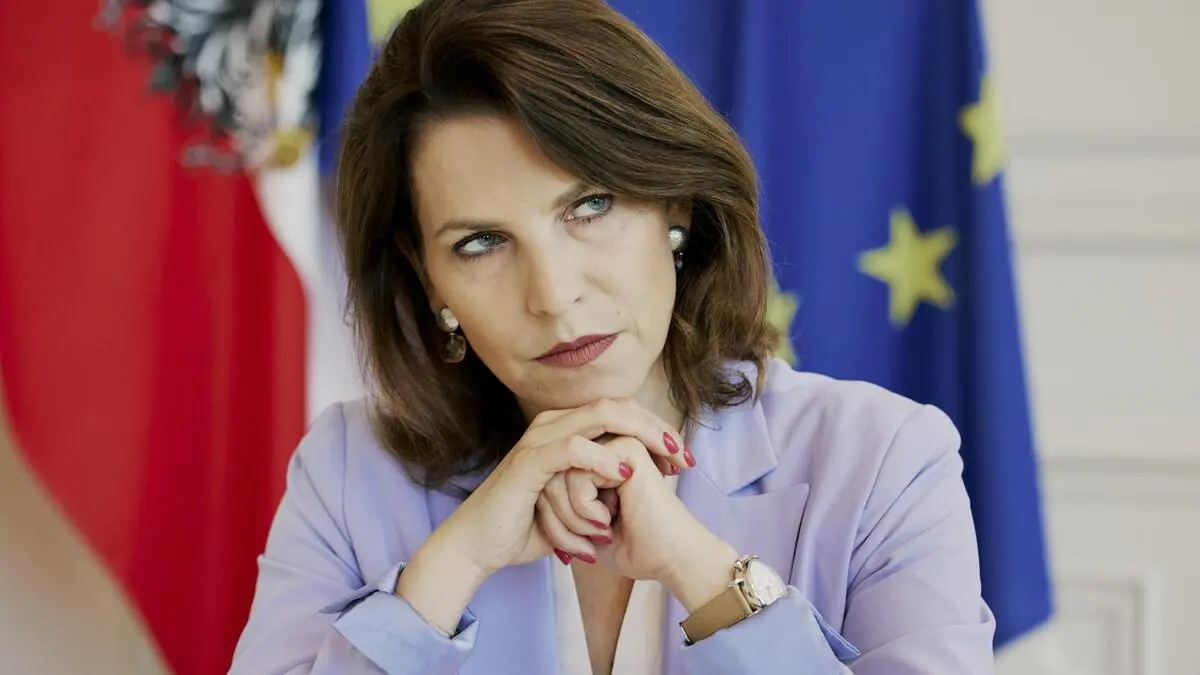 Die Grünen haben sich als Regierungspartei disqualifiziert: Karoline Edtstadler