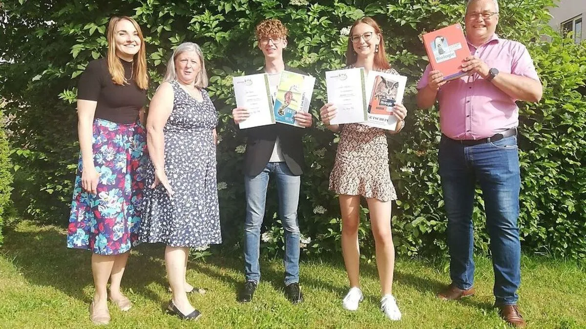 Jonas Freidinger und Leonie Käferbäck holten sich den Doppelsieg