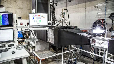 Windkanal an der FH Joanneum