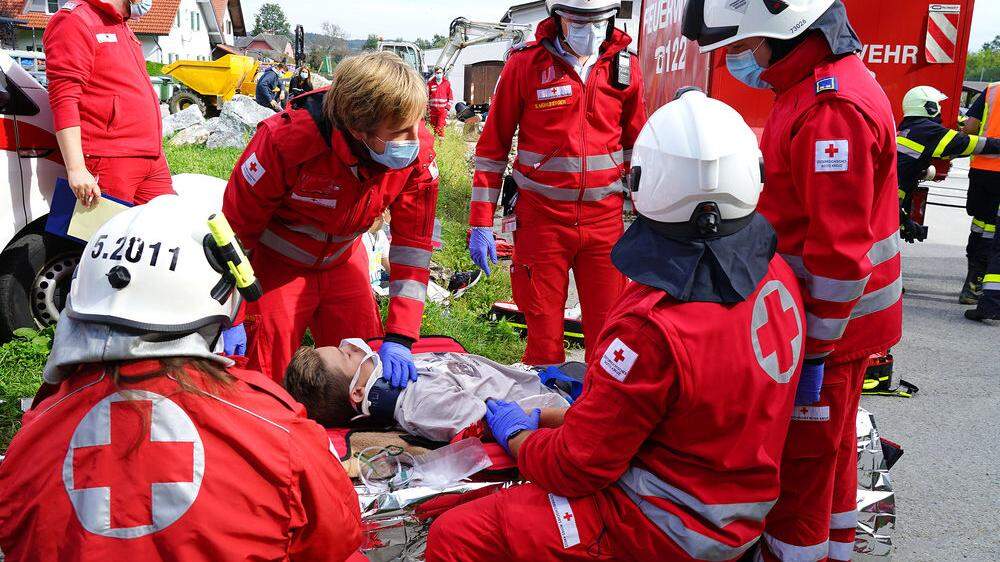 Der Rettungseuro geht an die allgemeinen Rettungsorganisationen wie Rotes Kreuz, Samarterbund und Johanniter (Symbolbild) 