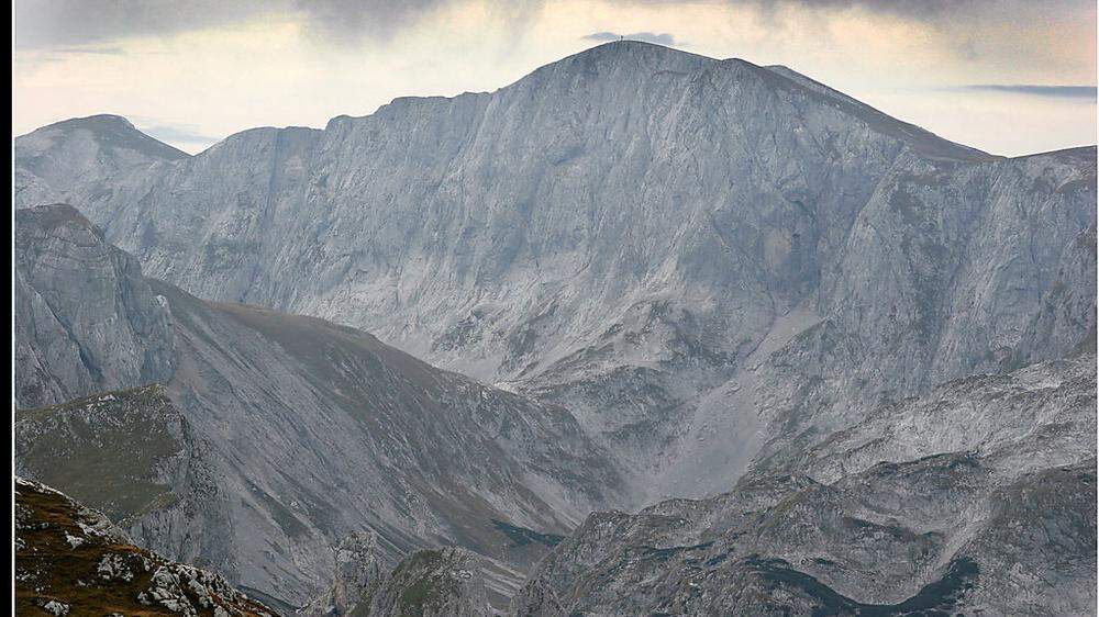 Die berühmte Südwand des Hochschwabs - ein Berg, der zahlreiche Gefahren birgt