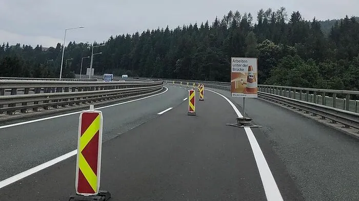 Bleibt Baustelle: Die Zachgrabenbrücke