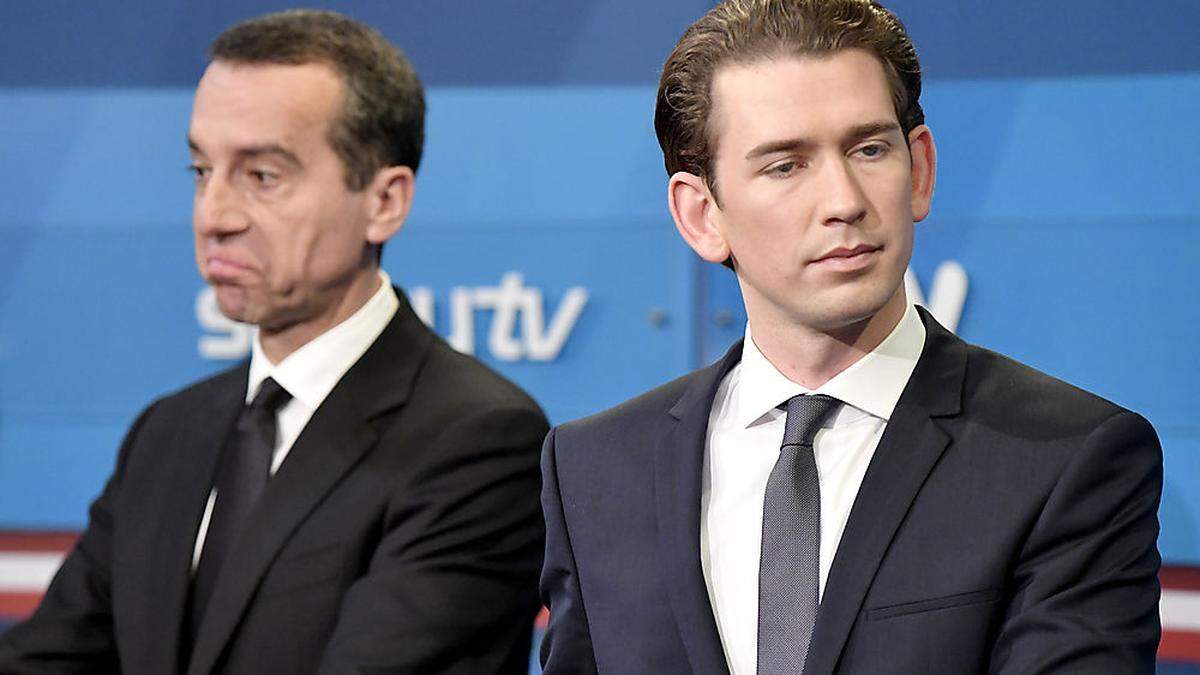 Christian Kern, Sebastian Kurz