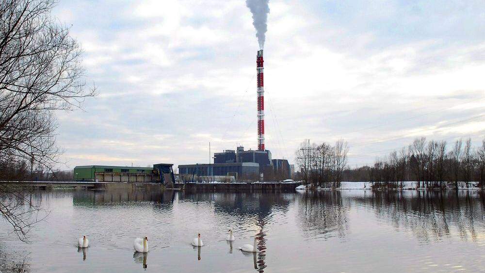 Das Kraftwerk in Mellach