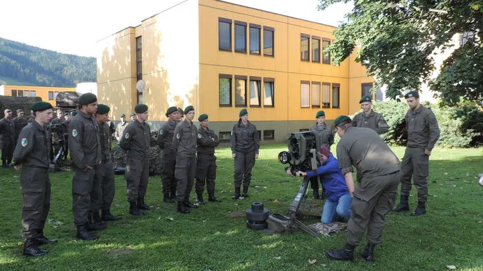 Die Besucher durften ihr eigenes Können unter Beweis stellen.