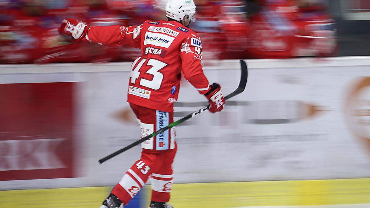 Dennis Sticha schoss das 2:1 gegen Innsbruck