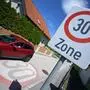Tempo 30-Zone im Ortsgebiet (Sujet)