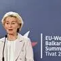  Ursula von der Leyen beim Gipfel 
