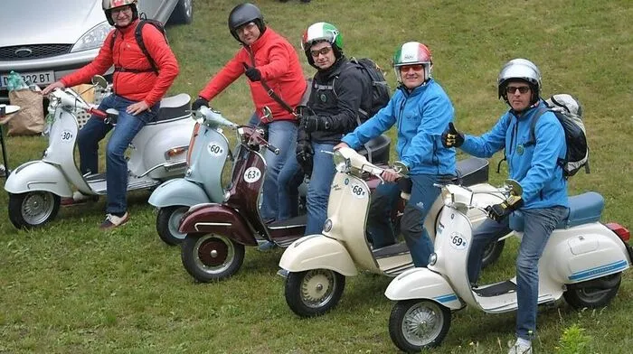 Vespa-Fahrer aus ganz Österreich, Deutschland und der Schweiz werden bei der „Vesparally“ erwartet 