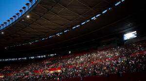Rund 700.000 Menschen sahen live im TV dabei zu, als im Ernst-Happel-Stadion das Licht nicht anging.
