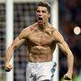 Zeigte Muskeln: Cristiano Ronaldo