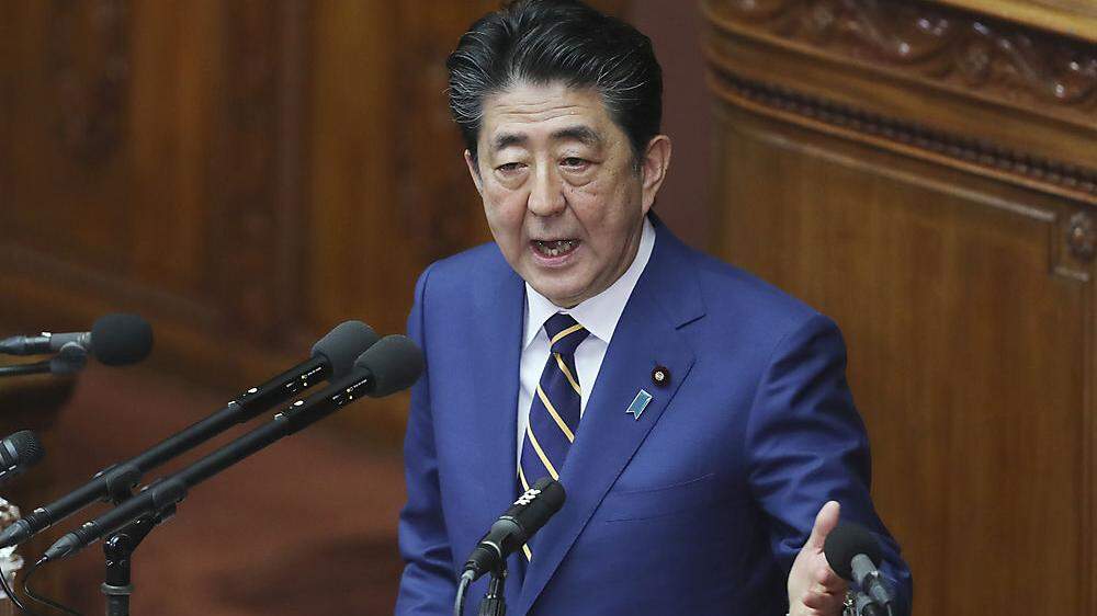 Japans Premierminister Shinzo Abe