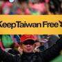 In Taiwan fürchten viele, China könnte seine Drohungen wahr machen (Photo by Sam Yeh / AFP)