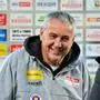 WOLFSBERG,AUSTRIA,04.NOV.23 - SOCCER - ADMIRAL Bundesliga, Wolfsberger AC vs SK Austria Klagenfurt. Image shows head coach Peter Pacult (A.Klagenfurt) during an interview.
Photo: GEPA pictures/ Avni Retkoceri