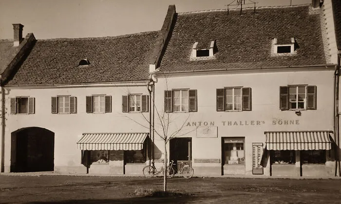 So hat alles begonnen: das  Kaufhaus Thaller am Hauptplatz