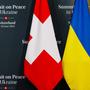 Schweizer und ukrainische Flagge | Mit zahlreichen teilnehmenden Staats- und Regierungschef ist der Gipfel einer der größten des Jahres.