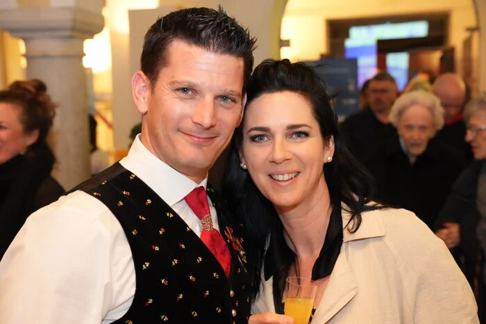 Kapellmeister Christoph Michelitsch mit Gattin