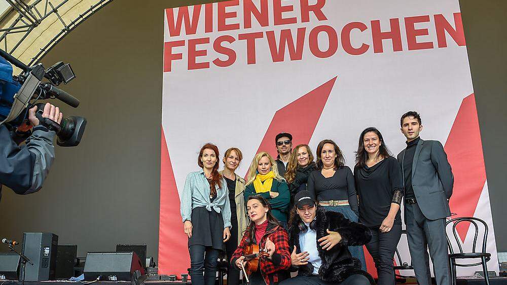 Frauen geben bei der Eröffnung der 68. Wiener Festwochen den Ton an