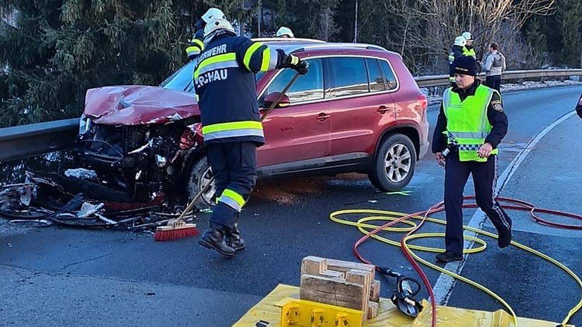 Verkehrsunfall auf der B 317