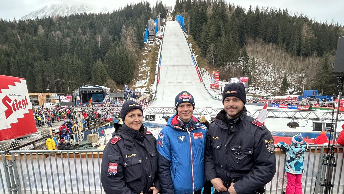 „Herr Inspektor“ Philipp Aschenwald am Kulm ExekutivDienst statt