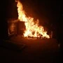 In der Nacht brannten mehrere Müllcontainer