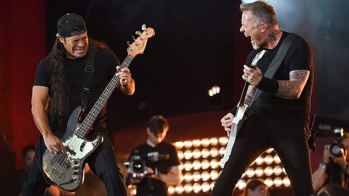 Robert Trujillo und James Hetfield