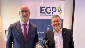 Ewald Bergler (r.) und Bernhard Schwarzl (Firma EC4P)