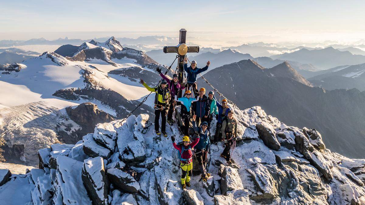 Die Unternehmer haben ein gemeinsames Ziel: Österreichs höchsten Punkt