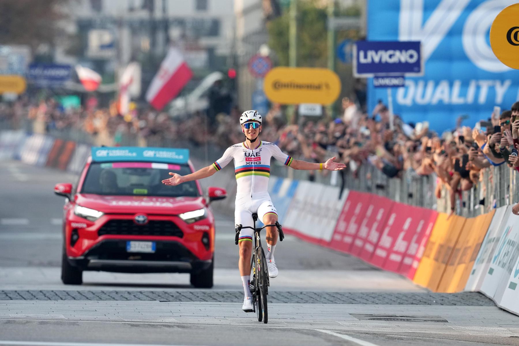 Lombardei-Rundfahrt: Nächster Meilenstein für Tadej Pogačar