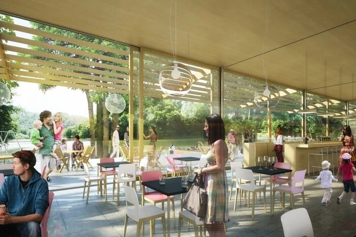 2019 soll auch das Restaurant am Thalersee "revitalisiert" um rund 3,6 Millionen Euro werden.