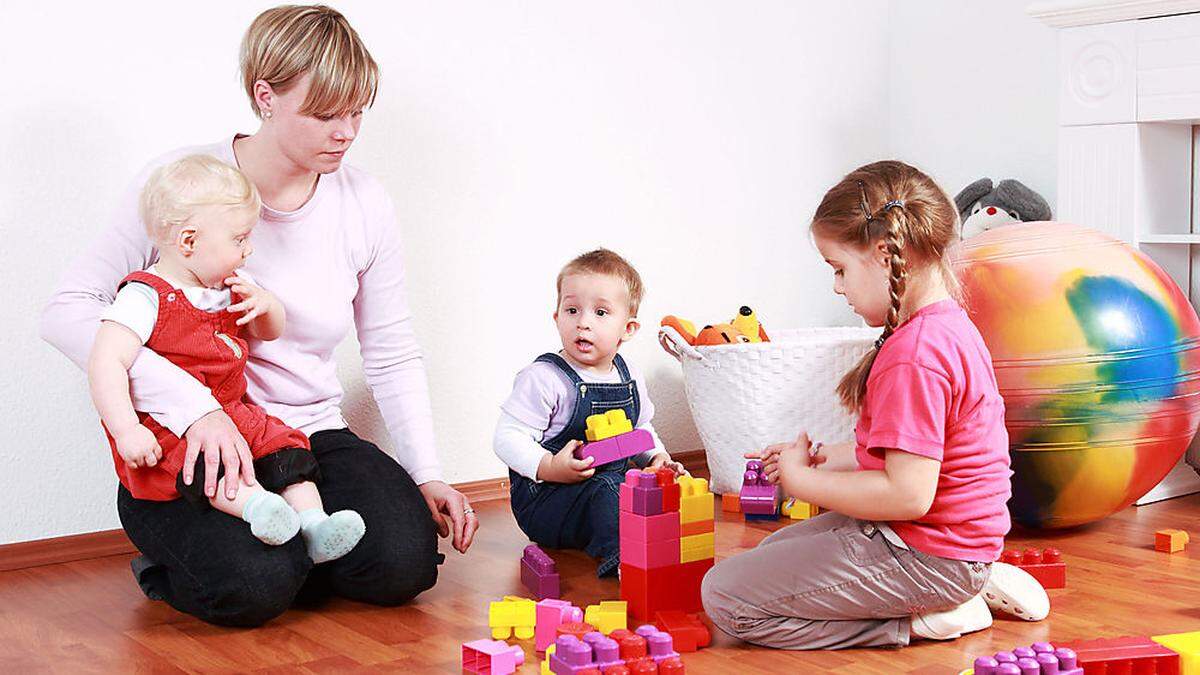 Sujetbild: Der städtische Kindergarten öffnet am Montag wieder seine Pforten.