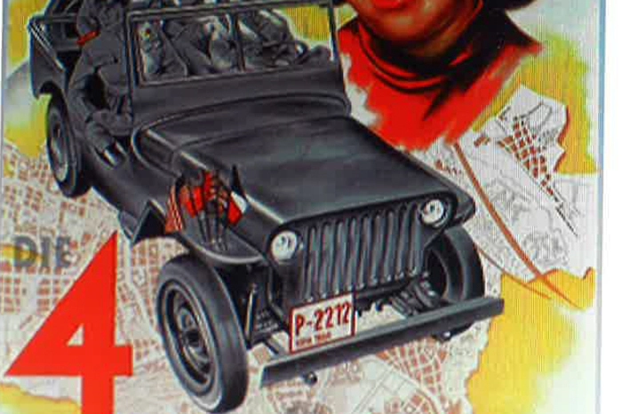 Das Plakat des Kultstreifens aus der Nachkriegszeit.