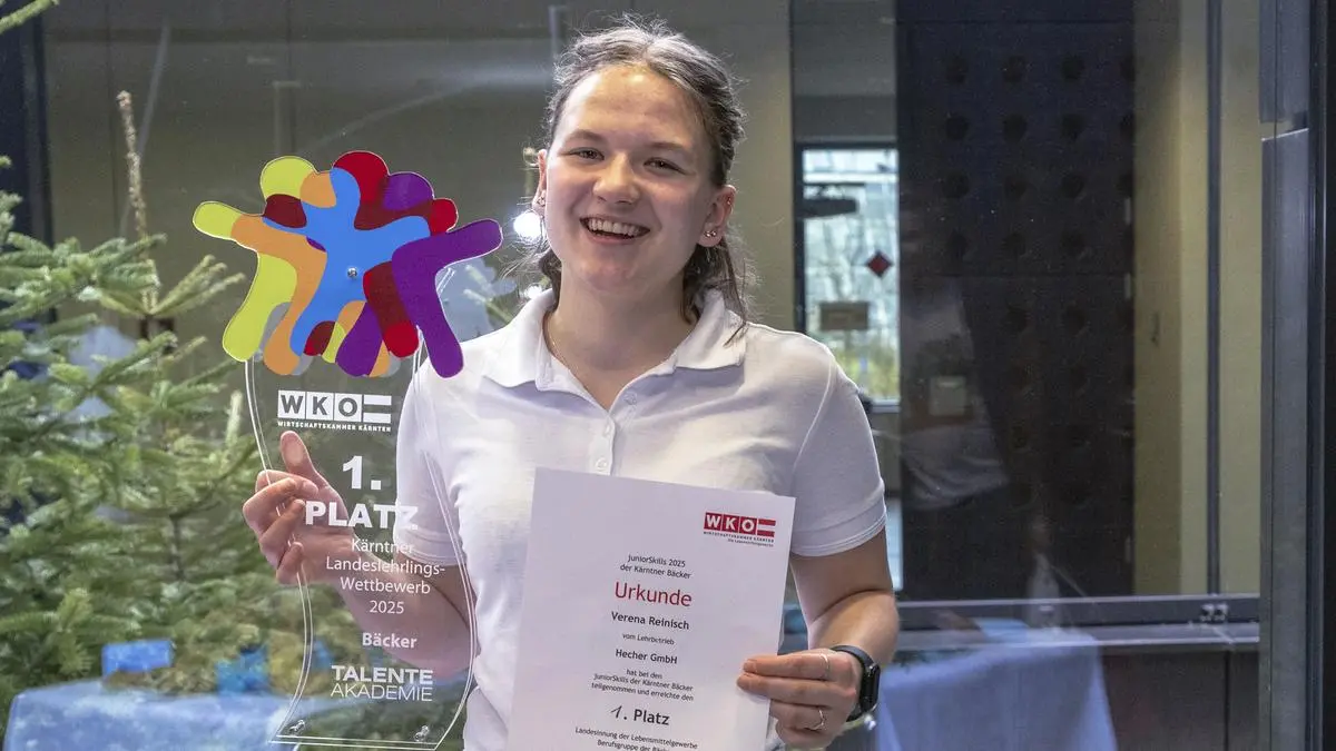 Verena Reinisch siegte bei den „juniorSkills“ der Bäckerinnen und Bäcker
