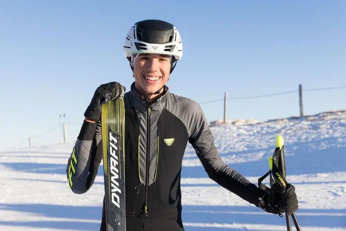 Für Nachwuchssportler gab es eine kürzere Strecke (1,9 Kilometer, 320 Höhenmeter). Überlegener Sieger: Silvano Wolf vom Ski-Club Arlberg.