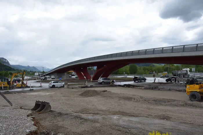 Unter der Grimmingbrücke ...