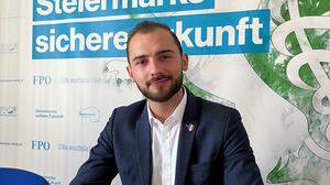 Bezirksparteiobmann Luca Geistler setzt sich bereits seit zehn Jahren bei der FPÖ für Veränderung ein