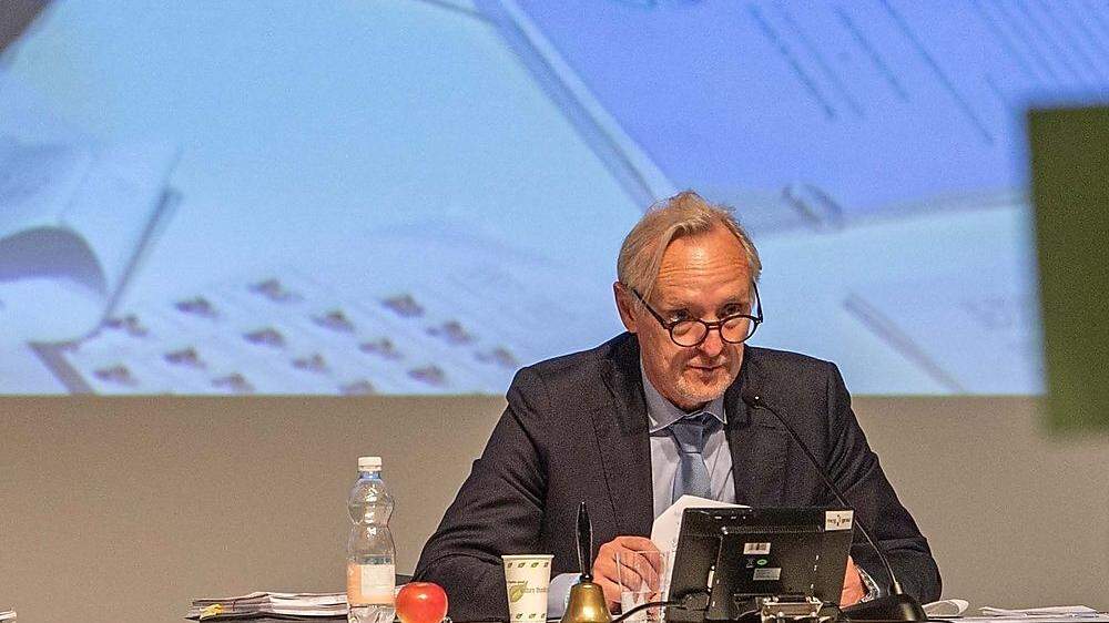 Finanzstadtrat Günter Riegler (ÖVP) legte die PR-Kosten für die Mini-Metro-Präsentation offen