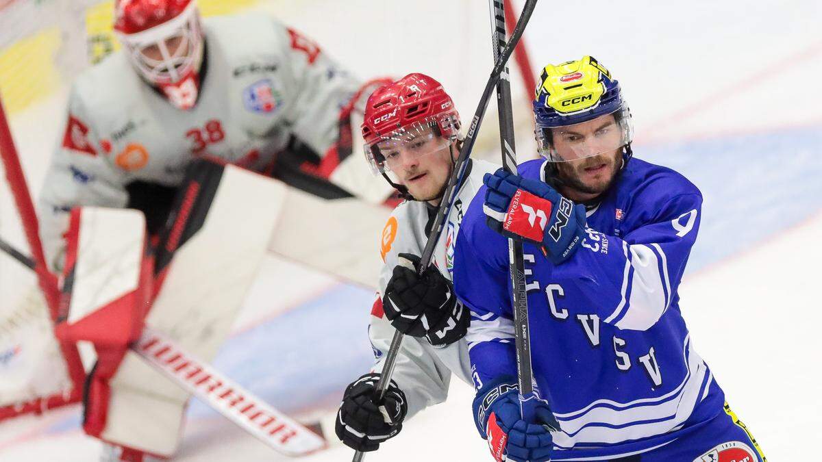 Alexander Rauchenwald und Co hatten mit Jesenice viel Mühe