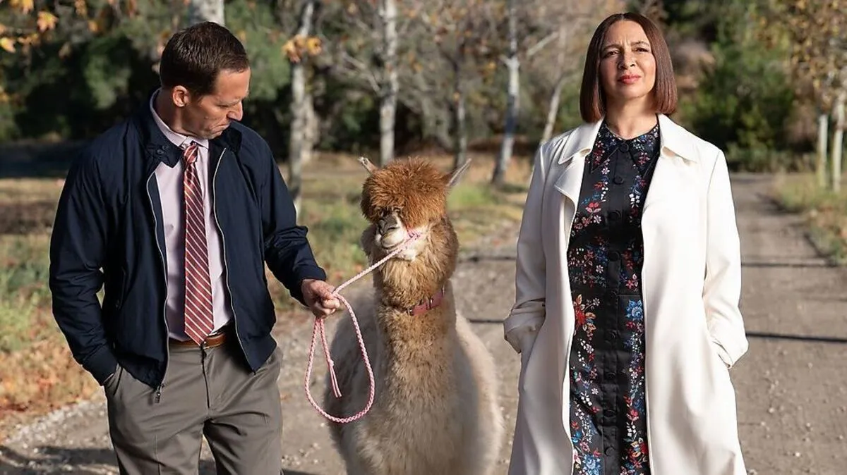 Molly Novak (Maya Rudolph) mit ihrem Buchhalter Arthur (Nat Faxon)