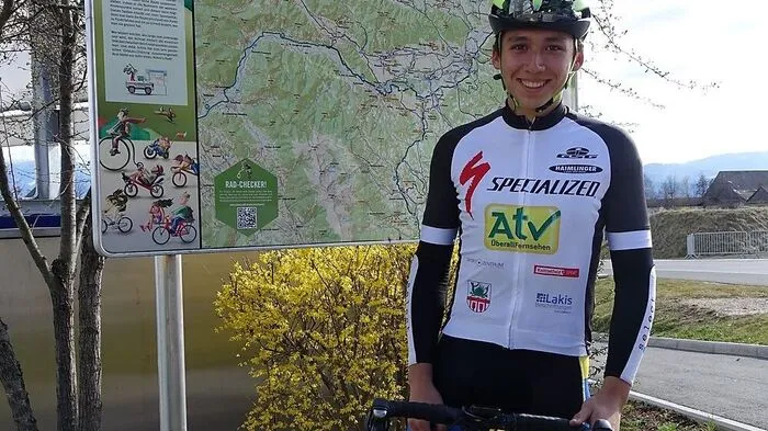 Der 17-jährige Enzo Komatz macht sich Mitte Juli auf eine Radreise der Superlative