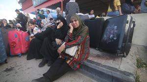 Ägypten – einziges Nachbarland Gazas – verweigert flüchtenden Palästinensern bisher die Einreise