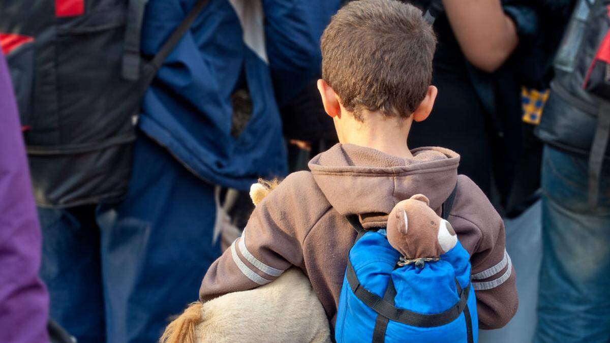 Kinder und Eltern hatten zwei Stunden Zeit, ihre Koffer zu packen