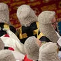 Im britischen Oberhaus - hier die an ihren Perücken erkennbaren Richter - gab es viele, die nicht aus der EU wollten