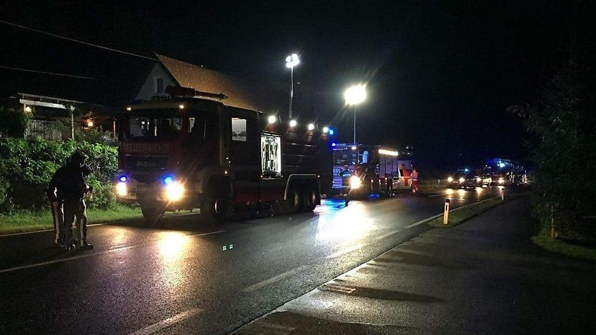 Drei Feuerwehren standen am Donnerstag im Einsatz