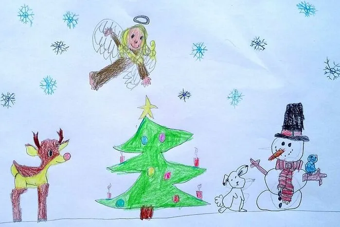 Lina Bierbaumer (7 Jahre) aus Griffen freut sich schon sehr auf Weihnachten und hofft, dass es bis dahin auch schon geschneit hat. Sie möchte nämlich gerne einen Schneemann bauen.