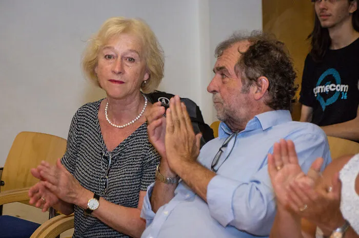 Die literarischen Werke wurden von einer hochkarätigen Jury bewertet. Mitglieder waren Frido und Eva Hütter (Foto), Peter Simonischek, Brigitte Karner...